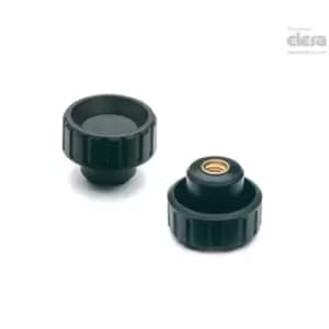 ELESA Fluted knob-BT.16 B-M3