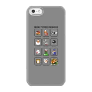 Nintendo Super Mario Know Your Enemies Phone Case - iPhone 5/5s - Snap Case - Gloss