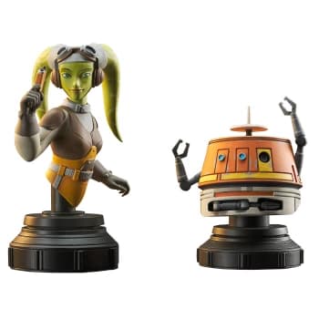 Gentle Giant Star Wars: Rebels 1/7 Scale Bust - Hera and Chopper