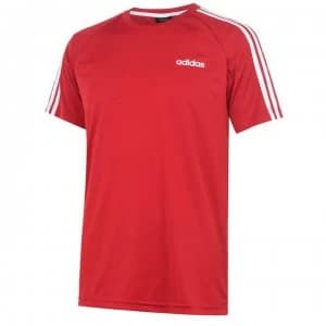 adidas Mens Sereno Training Top - UniRed/White