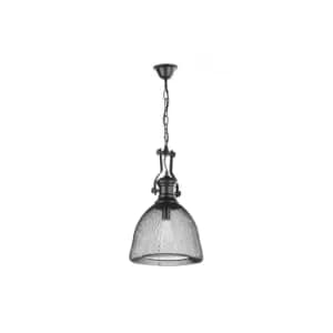 Grammy Dome Pendant Ceiling Light, Black