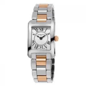 Frederique Constant Carree Ladies Two Tone Bracelet Watch