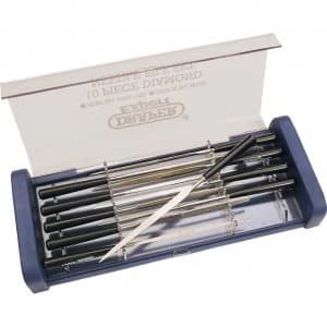 Draper 10 Piece Diamond Needle File Set