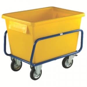 Slingsby Plastic Container Truck 1040X700X860mm Yellow 326056