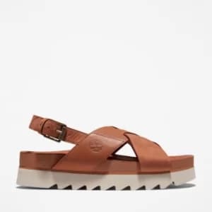 Timberland Santa Monica Sunrise Sandal For Her In Light Brown Light Brown, Size 4