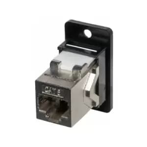 Tuk Ltd - SACK3SBpm Category 6 F2F Low Profile Panel Mount Shielded Coupler