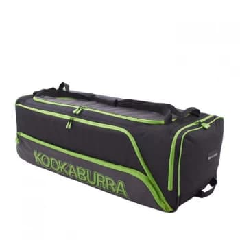 Kookaburra Pro 2.0 Wheeled Holdall - Black/Lime