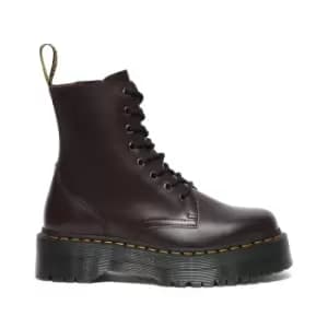 Jadon Smooth Platform Boots in Leather