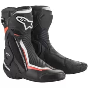 Alpinestars SMX Plus V2 Black White Red Fluo 40