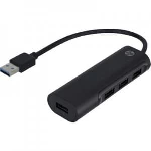 HP 2UX22AAABB 4 ports USB 3.0 hub Black