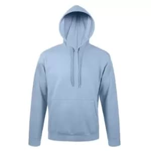 SOLS Snake Unisex Hooded Sweatshirt / Hoodie (L) (Sky Blue)