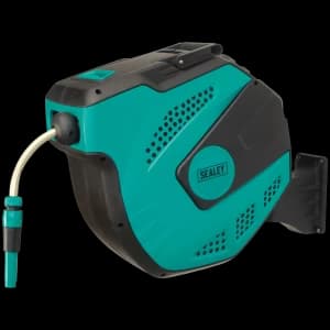 Sealey Auto Rewind Control Garden Hose Reel 20m