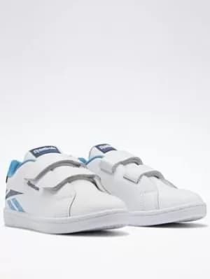 Reebok Royal Complete Cln 2 Shoes, Grey/Black, Size 1 Older