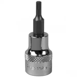Sealey SBS001 Spline Socket Bit M3 3/8"Sq Drive