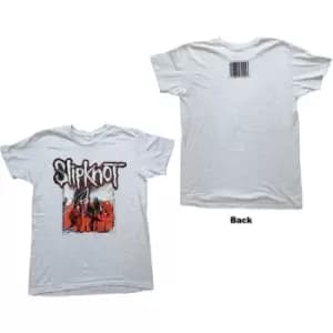 Slipknot - Self Titled Unisex XXX-Large T-Shirt - Grey