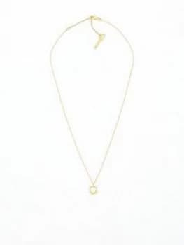 Whistles Ring Pendant Necklace - Gold