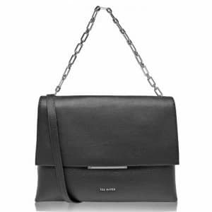 Ted Baker Diaana Soft Leather Shoulder Bag - black