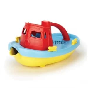 Green Toys Tug Boat Red