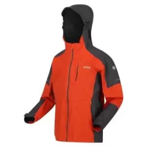 Regatta Junior Calderdale II Waterproof Jacket - RustyOr/SlGy