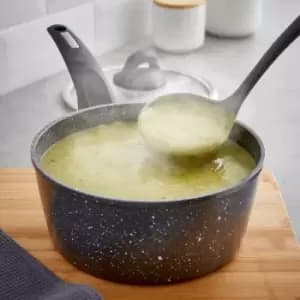 Tower Cerastone Non-Stick 20cm Saucepan Black