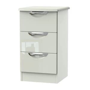 Indices 4-Drawer Chest of Drawers - White/Grey
