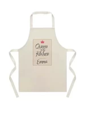Treat Republic Personalised Queen Of The Kitchen Apron