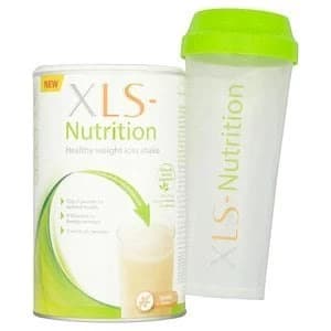 XLS-Nutrition Healthy Weight Loss Shake & Shaker - Vanilla