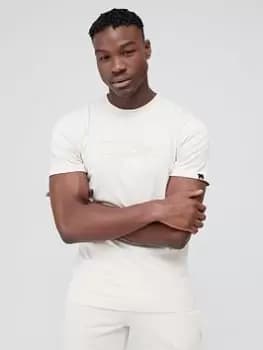 Ellesse Carpinone Tee - Beige, Beige, Size XS, Men