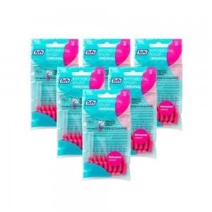 Tepe Angle 0.4mm Pink Interdental Brushes 6Pcs