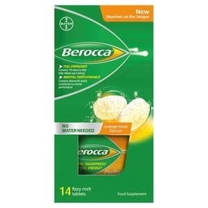 Berocca Orange Energy Vitamin Fizzy Melts