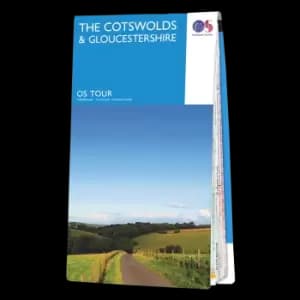 Map of The Cotswolds & Gloucestershire