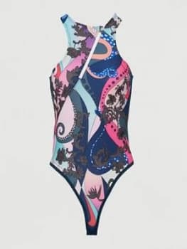 Nike Nsw Icon Clash Printed Bodysuit - Multi