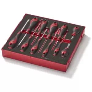TED911N Mixed Screwdriver Set (11 Pieces) - Teng Tools