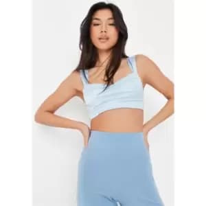 Missguided BRALET - Blue