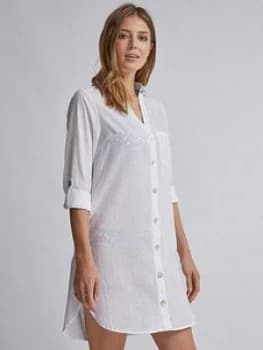 Dorothy Perkins Beach Shirt - White