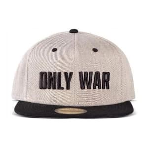Warhammer - 40K Only War Catch Phrase Snapback Baseball Cap (Grey/Black)