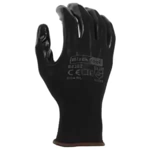 Blackrock Super Grip Black Nitrile Gloves - Size L/9