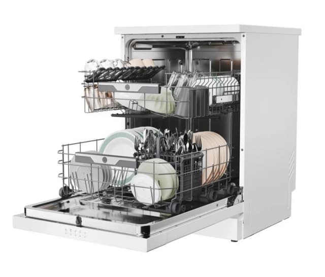 Hoover H DISH 300 HF4C7L0W-80 Freestanding Dishwasher