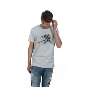 Overwatch - Genji Pixel Unisex Large T-Shirt - White