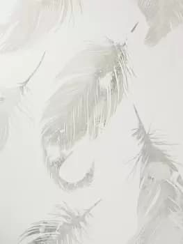 Arthouse Watercolour Feather Soft Gold Wallpaper