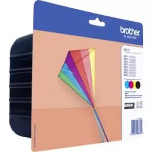 Brother Ink LC-223 Original Set CMYK LC223VALBPDR