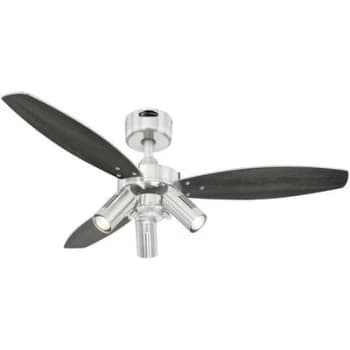 Westinghouse JET PLUS Ceiling fan (Ø) 105cm Wing colour: Wenge, Silver Case colour: Nickel (brushed)