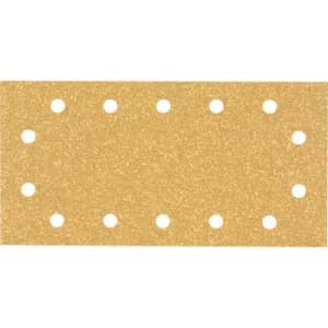 Bosch Expert C470 Punched Hook and Loop 1/2 Sanding Sheets 115mm x 230mm 40g Pack of 10