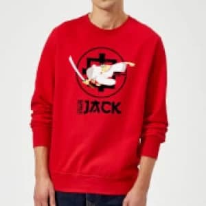 Samurai Jack They Call Me Jack Sweatshirt - Red - L