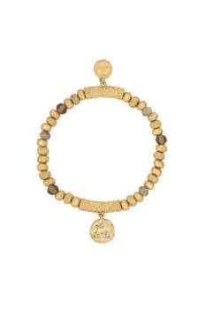 Gold 'Enchanted Essence' Ball Bracelet