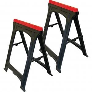 Faithfull Folding Plastic Trestles Pack of 2
