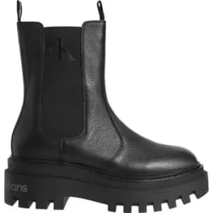 Calvin Klein Jeans Flatform High Chelsea Mix - Black