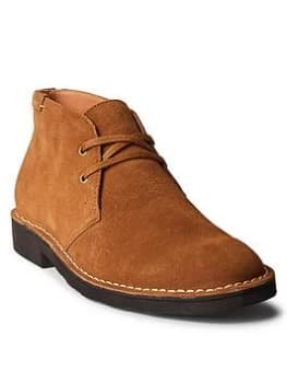 Polo Ralph Lauren Talan Suede Chukka Boots - Tan, Size 11, Men