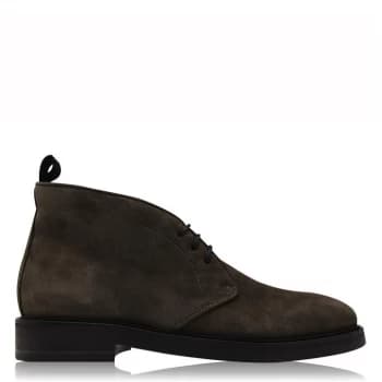 Reiss Elgin Chukka Boots - Forest Green