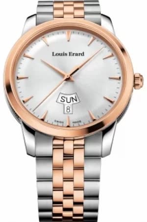 Mens Louis Erard Heritage Day Date Watch 15920AB11.BMA41
